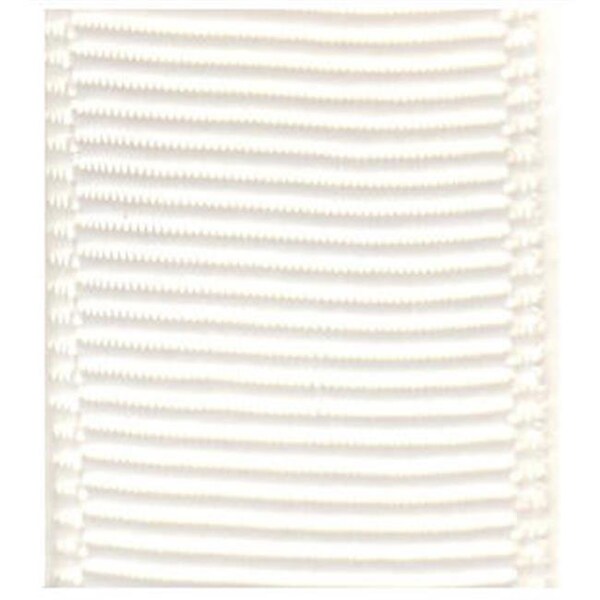 Papilion Papilion R074200060028100Y .25 in. Grosgrain Ribbon 100 Yards - Antique White R074200060028100Y - main